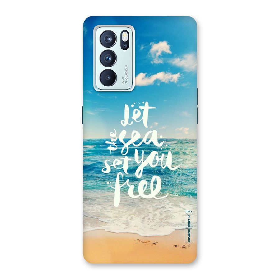 Free Sea Back Case for Oppo Reno6 Pro 5G