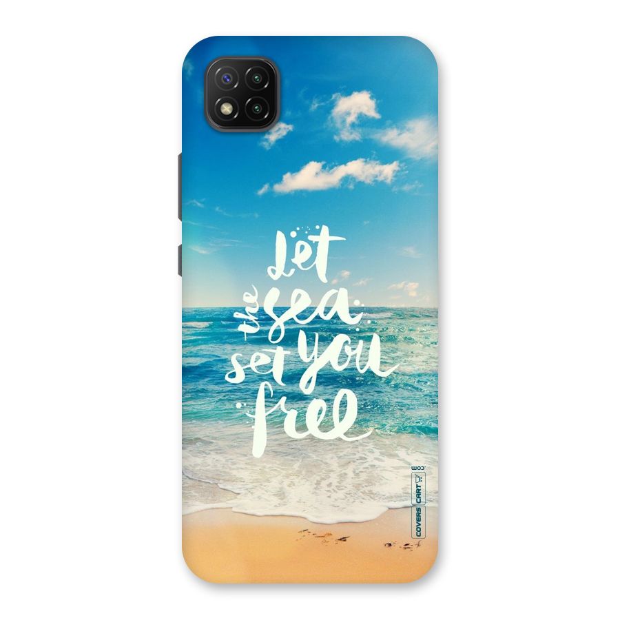 Free Sea Back Case for Poco C3