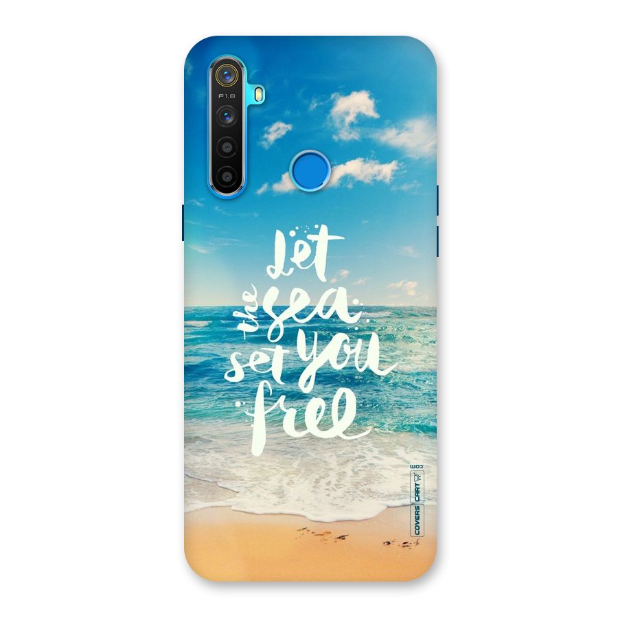 Free Sea Back Case for Realme 5