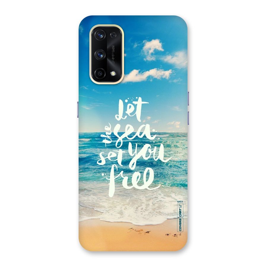 Free Sea Glass Back Case for Realme X7 Pro