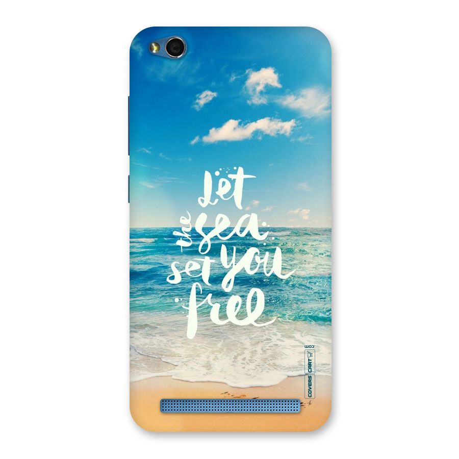 Free Sea Back Case for Redmi 5A