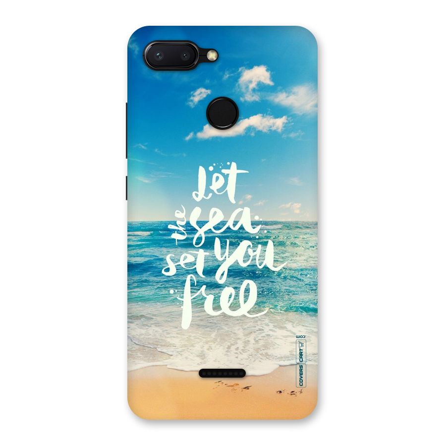 Free Sea Back Case for Redmi 6