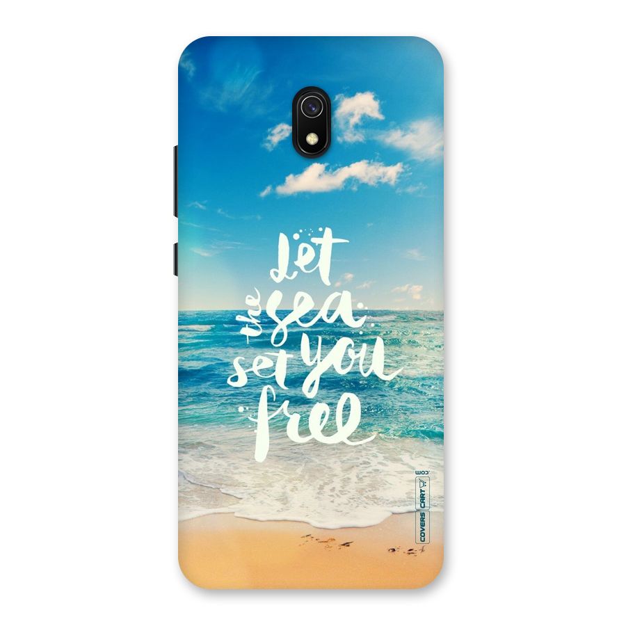 Free Sea Back Case for Redmi 8A