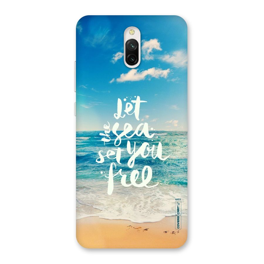 Free Sea Back Case for Redmi 8A Dual