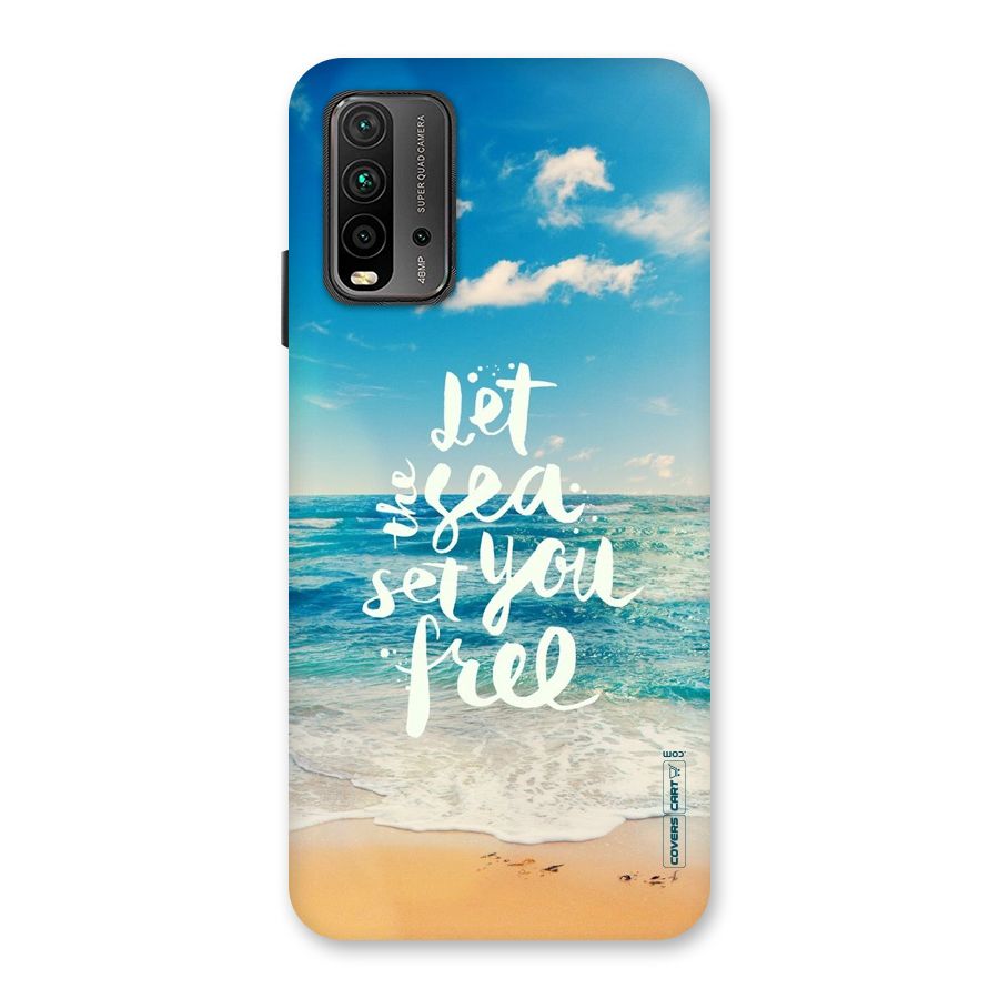 Free Sea Back Case for Redmi 9 Power