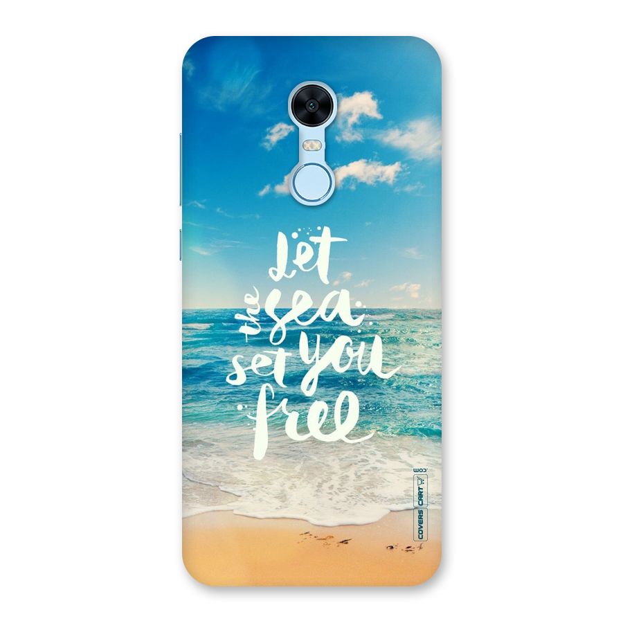 Free Sea Back Case for Redmi Note 5