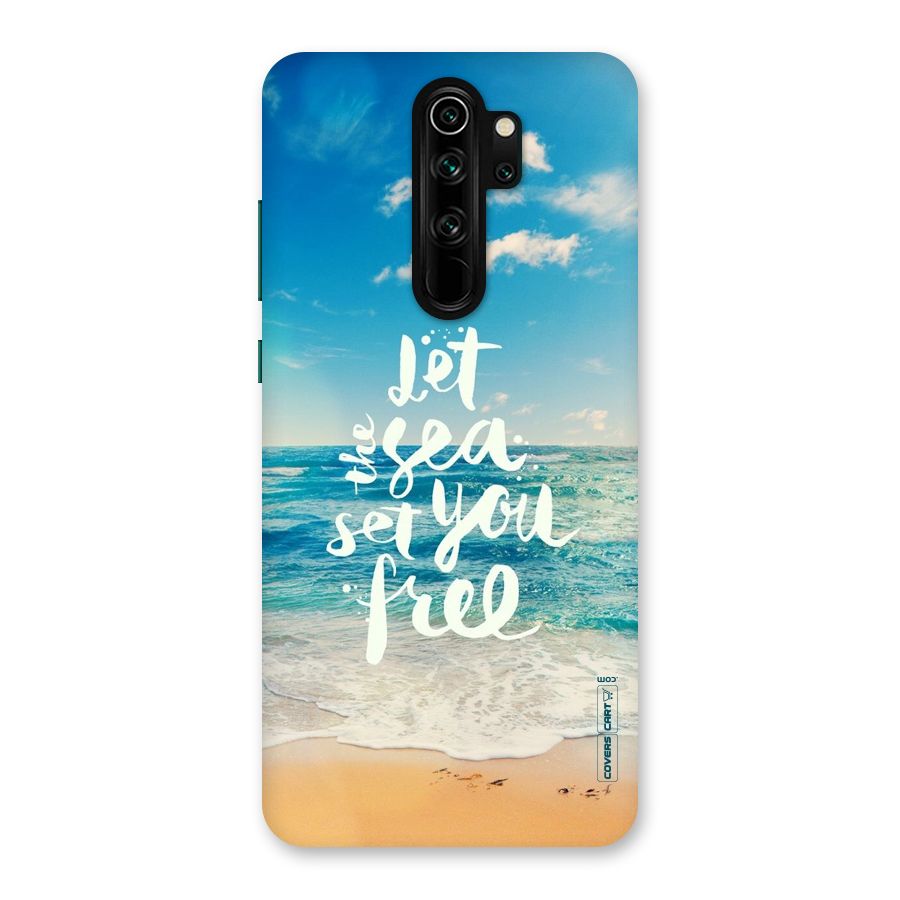 Free Sea Back Case for Redmi Note 8 Pro
