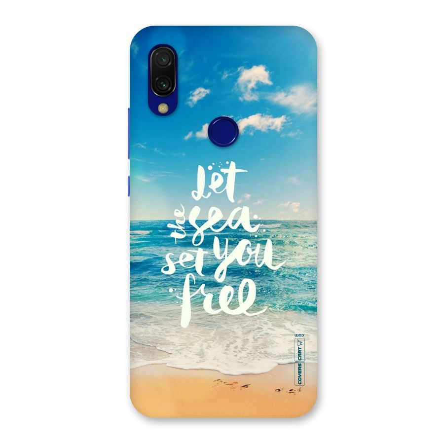 Free Sea Back Case for Redmi Y3