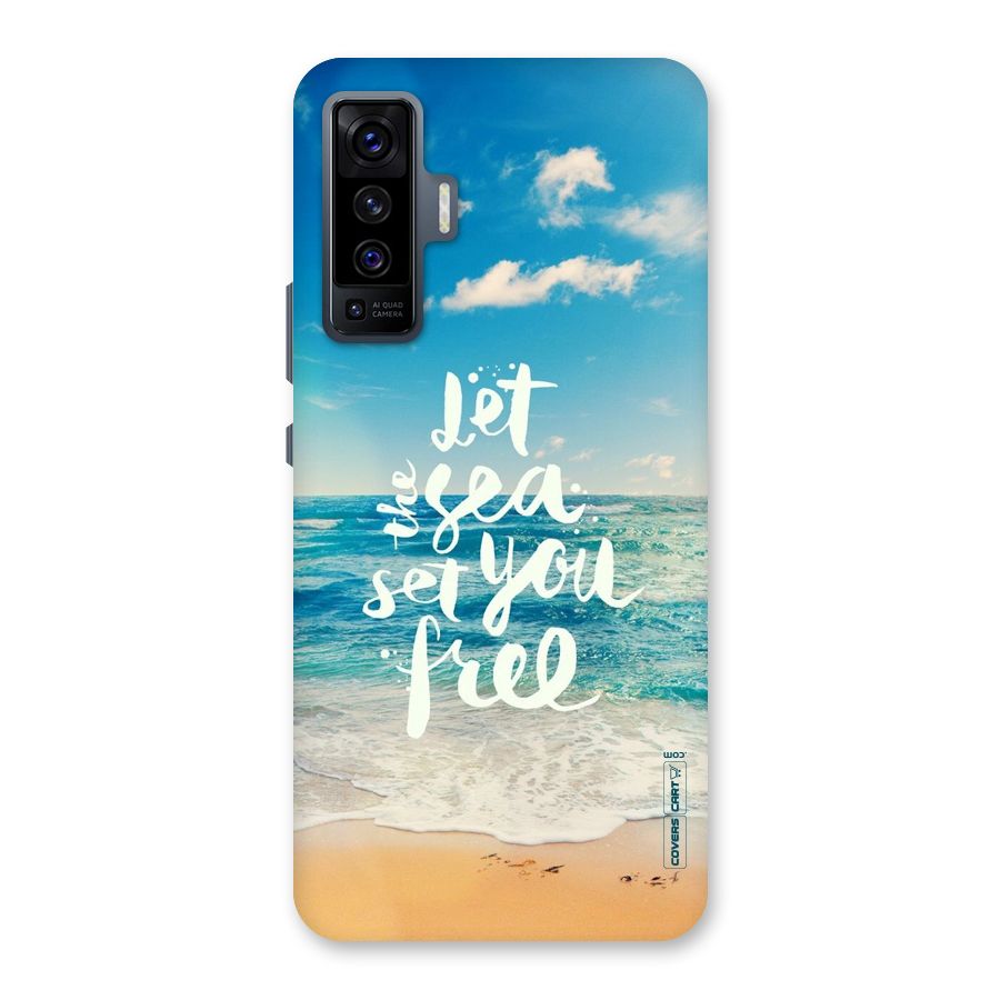 Free Sea Back Case for Vivo X50