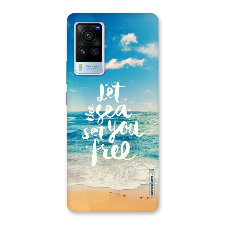 Free Sea Back Case for Vivo X60 Pro