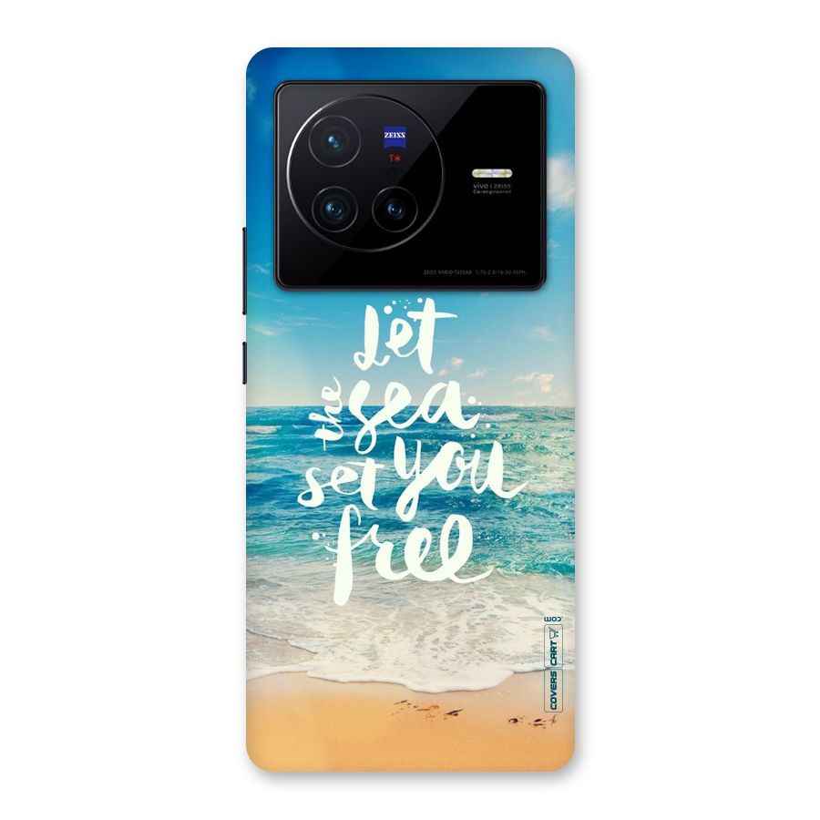 Free Sea Back Case for Vivo X80