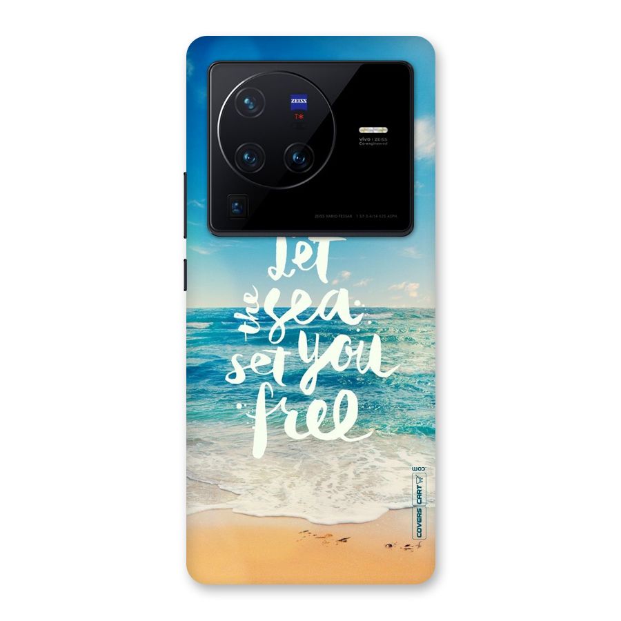 Free Sea Back Case for Vivo X80 Pro