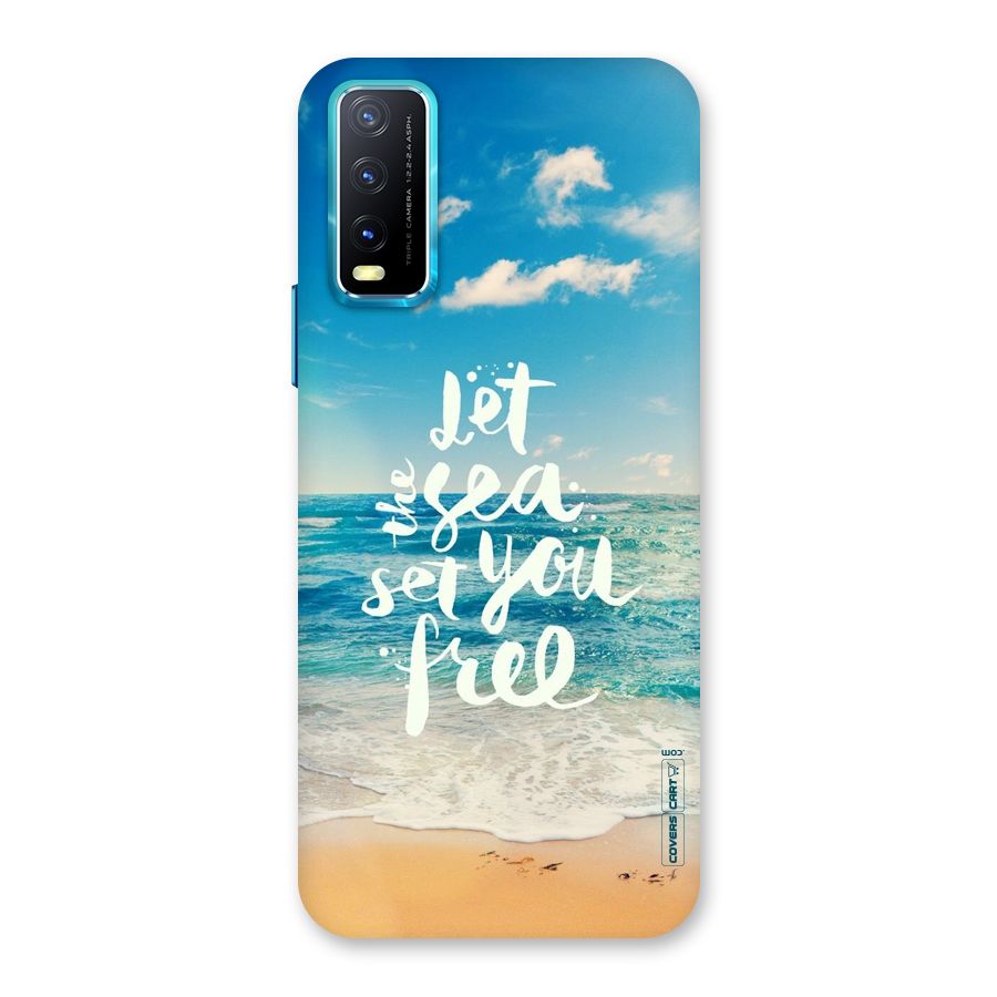 Free Sea Back Case for Vivo Y12s