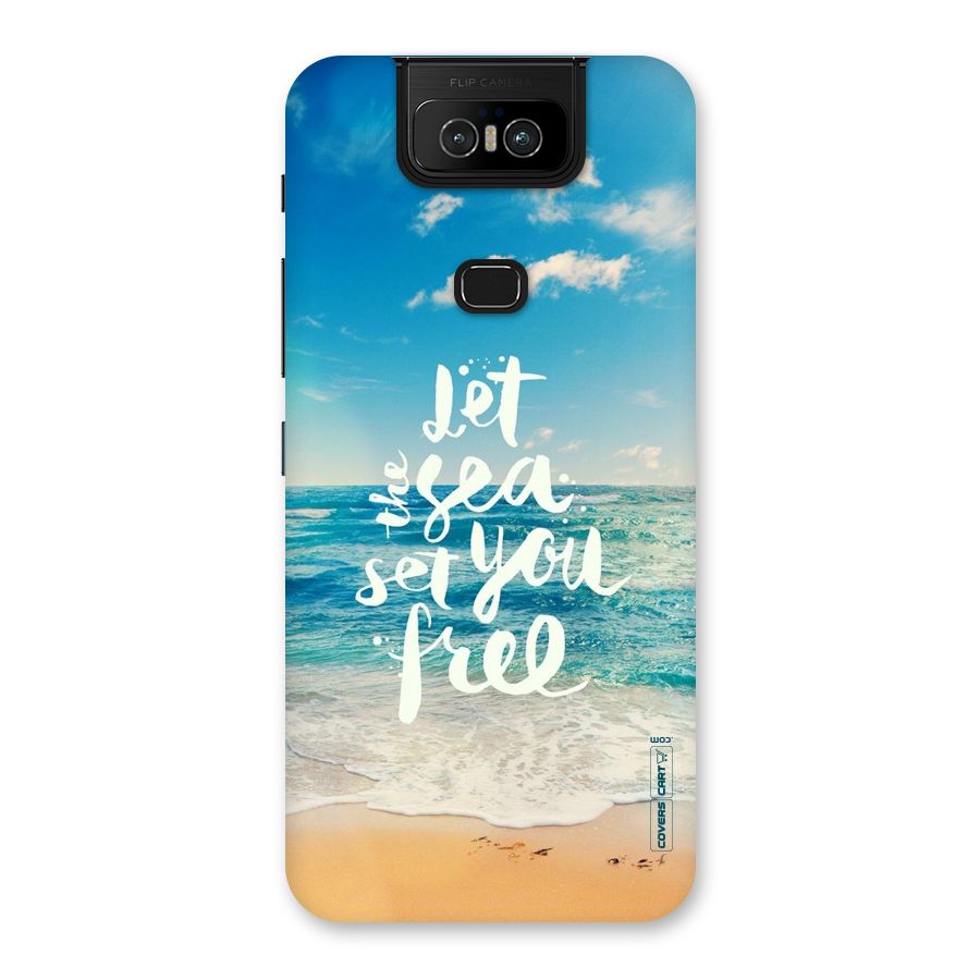 Free Sea Back Case for Zenfone 6z