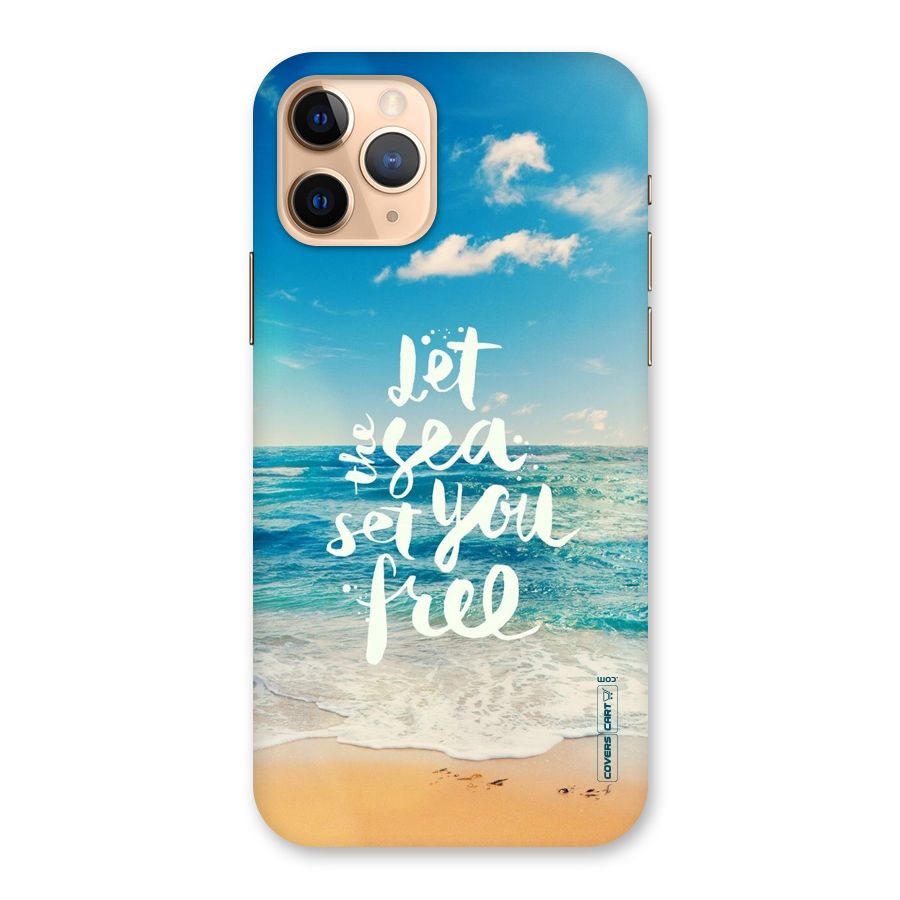 Free Sea Back Case for iPhone 11 Pro
