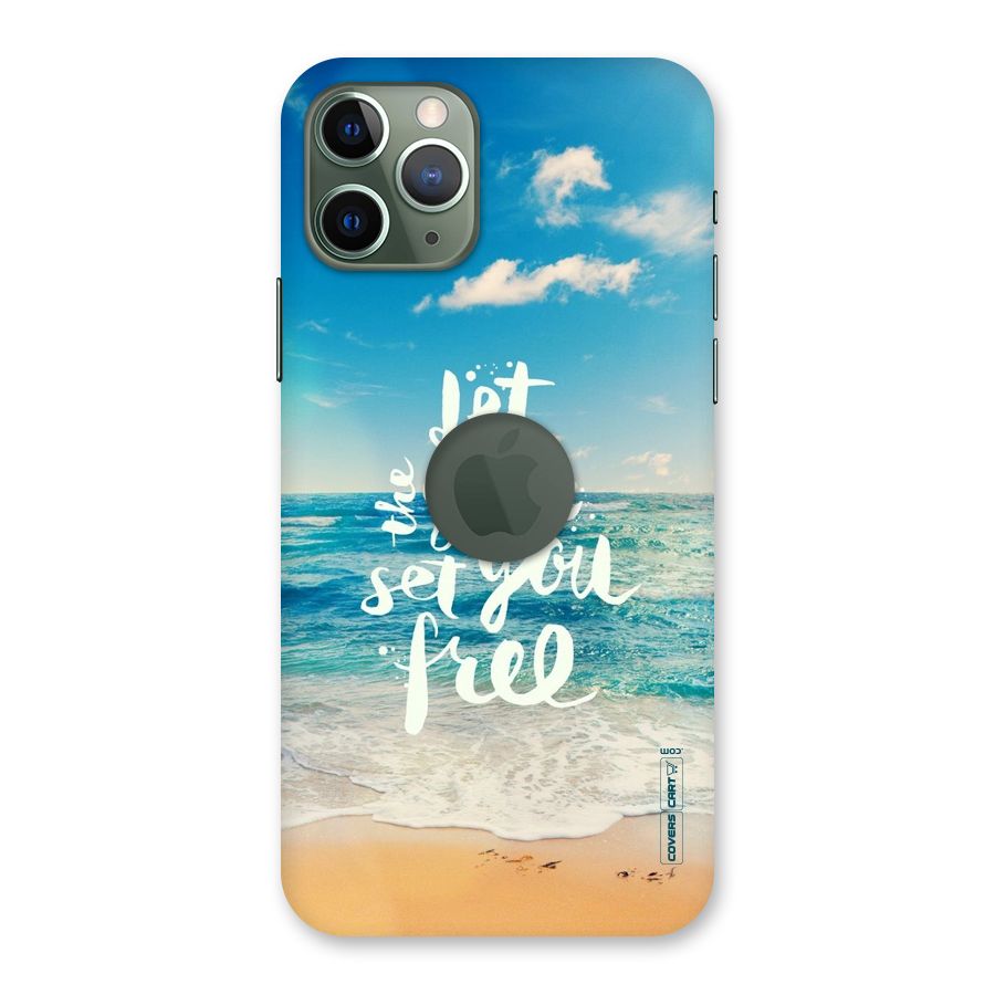 Free Sea Back Case for iPhone 11 Pro Logo  Cut