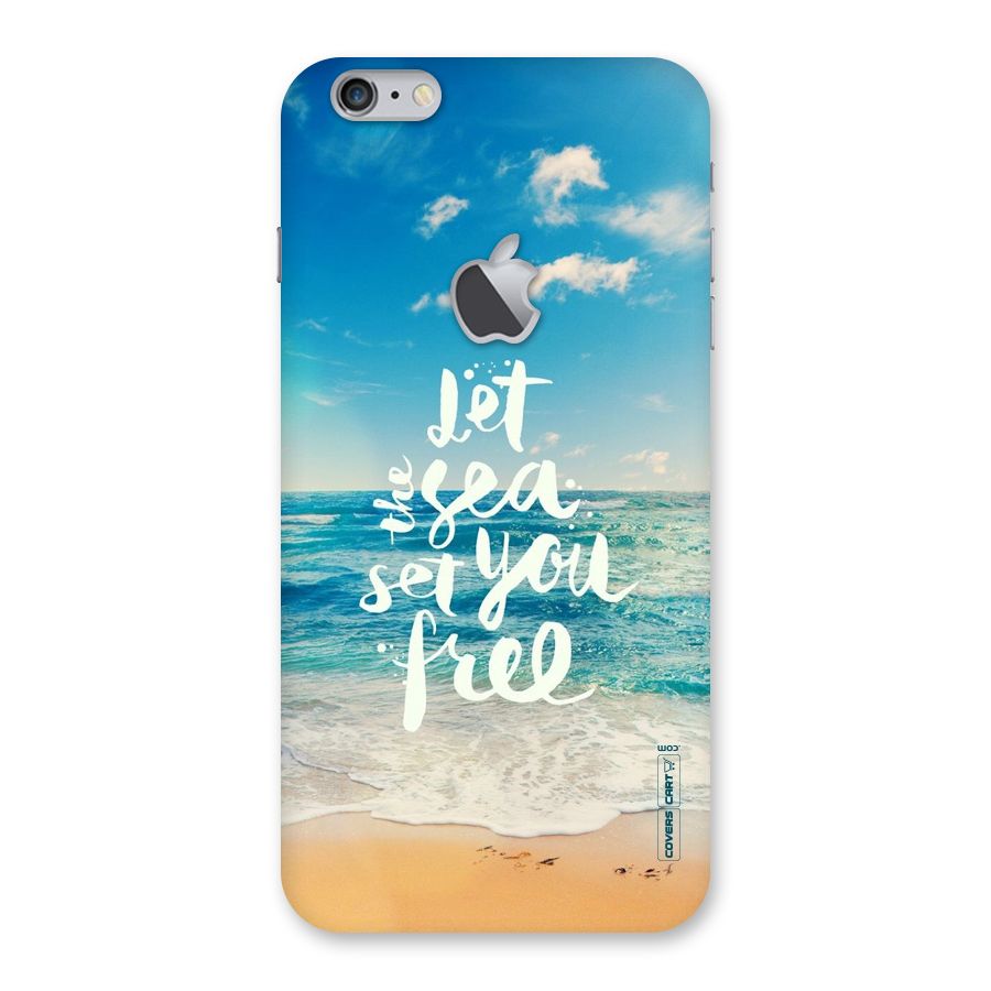 Free Sea Back Case for iPhone 6 Plus 6S Plus Logo Cut