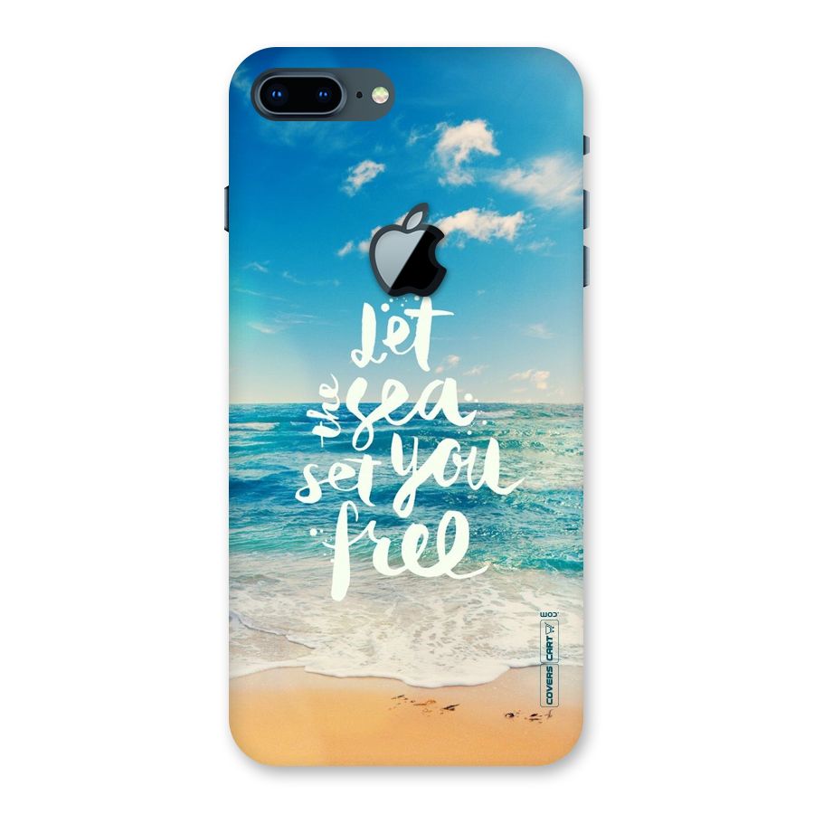 Free Sea Back Case for iPhone 7 Plus Apple Cut