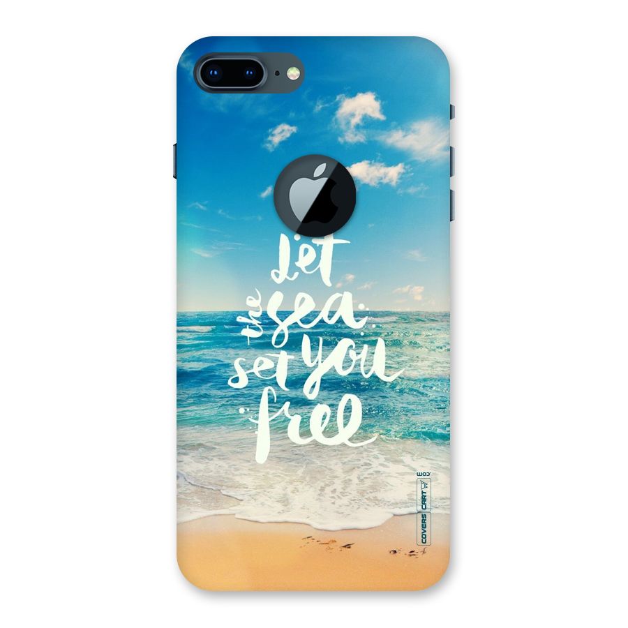 Free Sea Back Case for iPhone 7 Plus Logo Cut