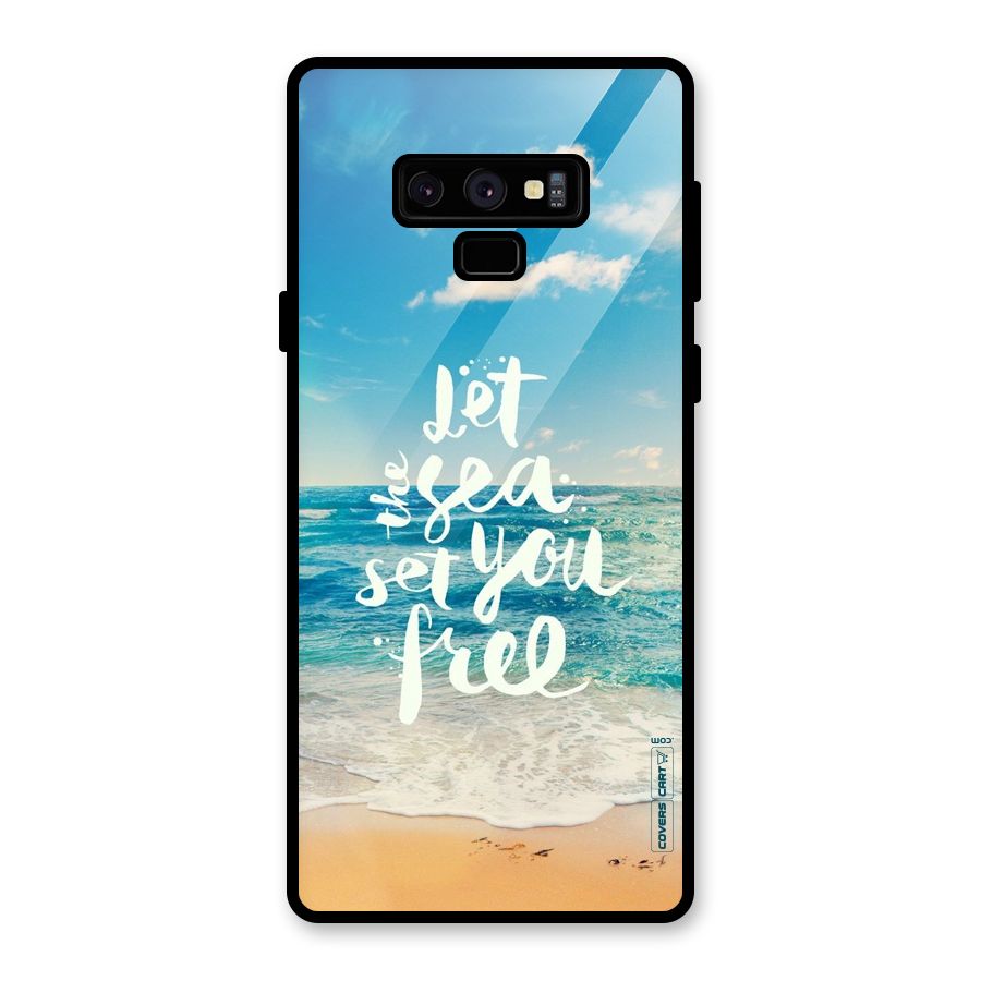 Free Sea Glass Back Case for Galaxy Note 9