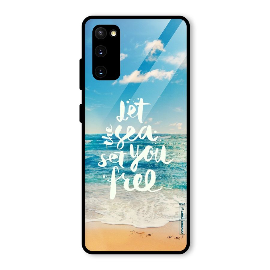 Free Sea Glass Back Case for Galaxy S20 FE