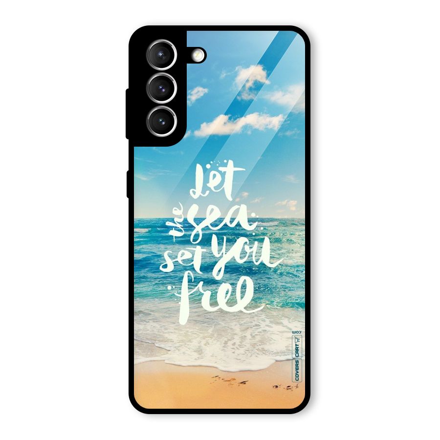 Free Sea Glass Back Case for Galaxy S21 5G