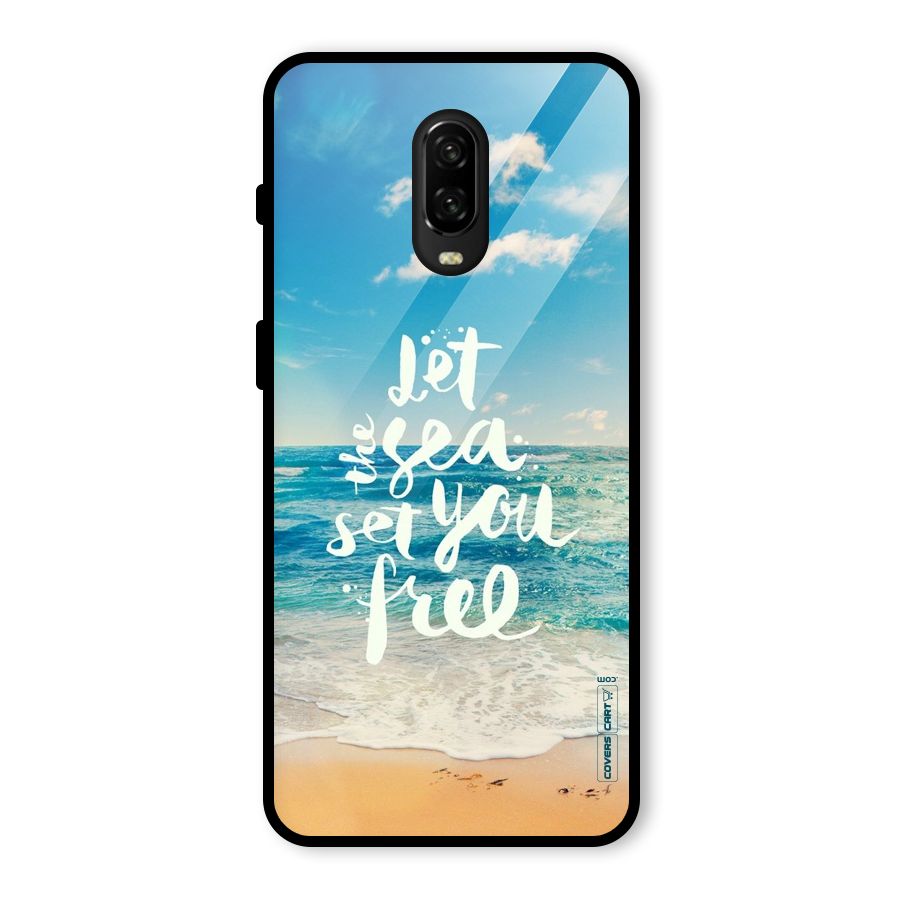 Free Sea Glass Back Case for OnePlus 6T