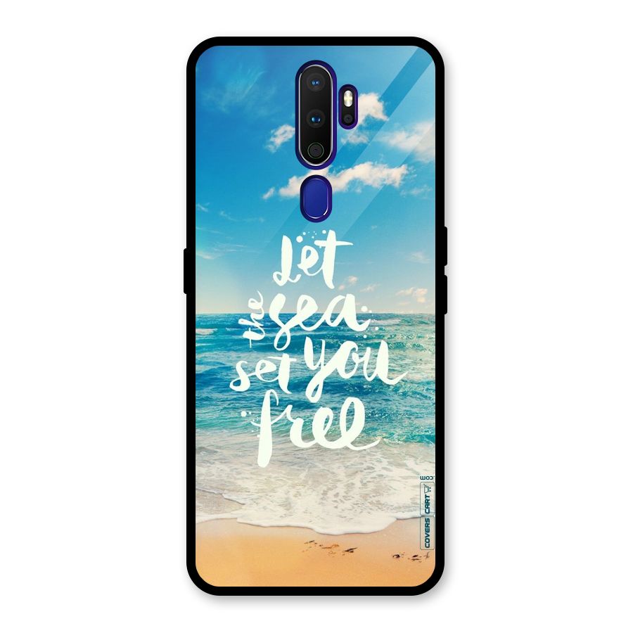 Free Sea Glass Back Case for Oppo A9 (2020)
