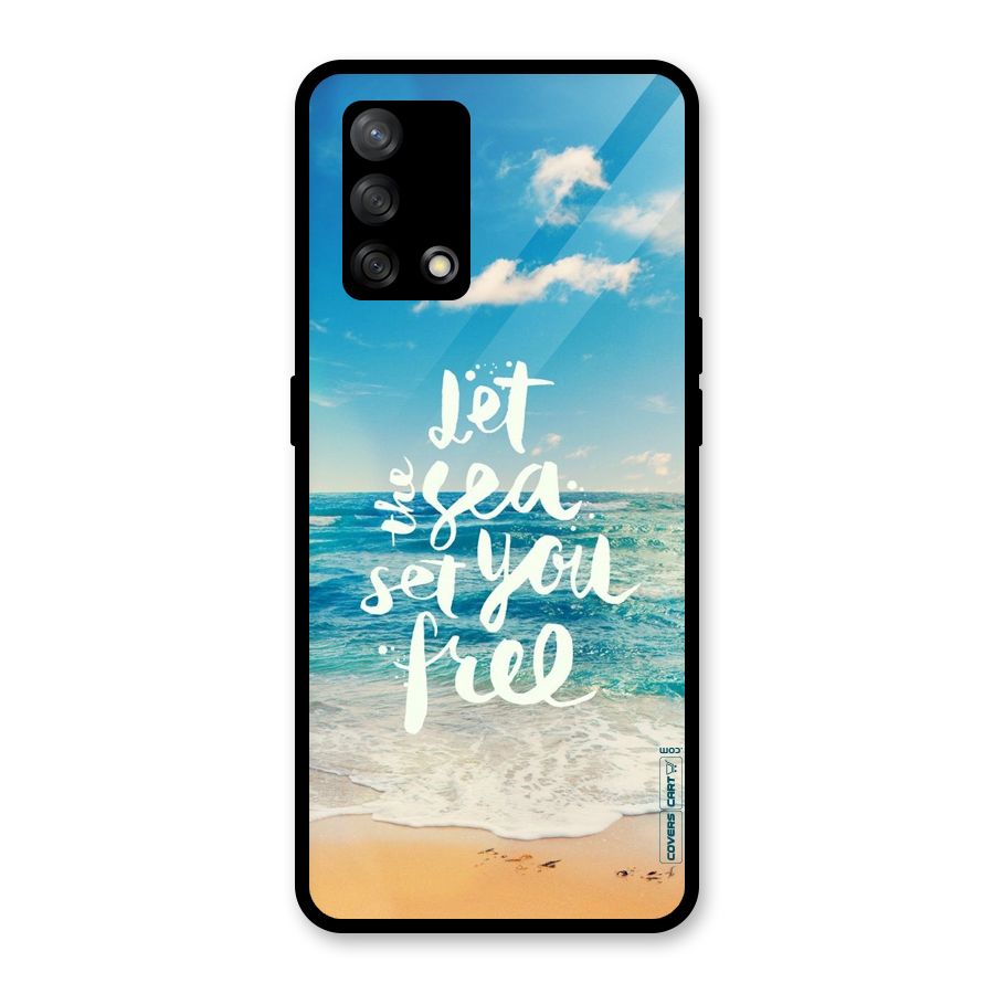 Free Sea Glass Back Case for Oppo F19
