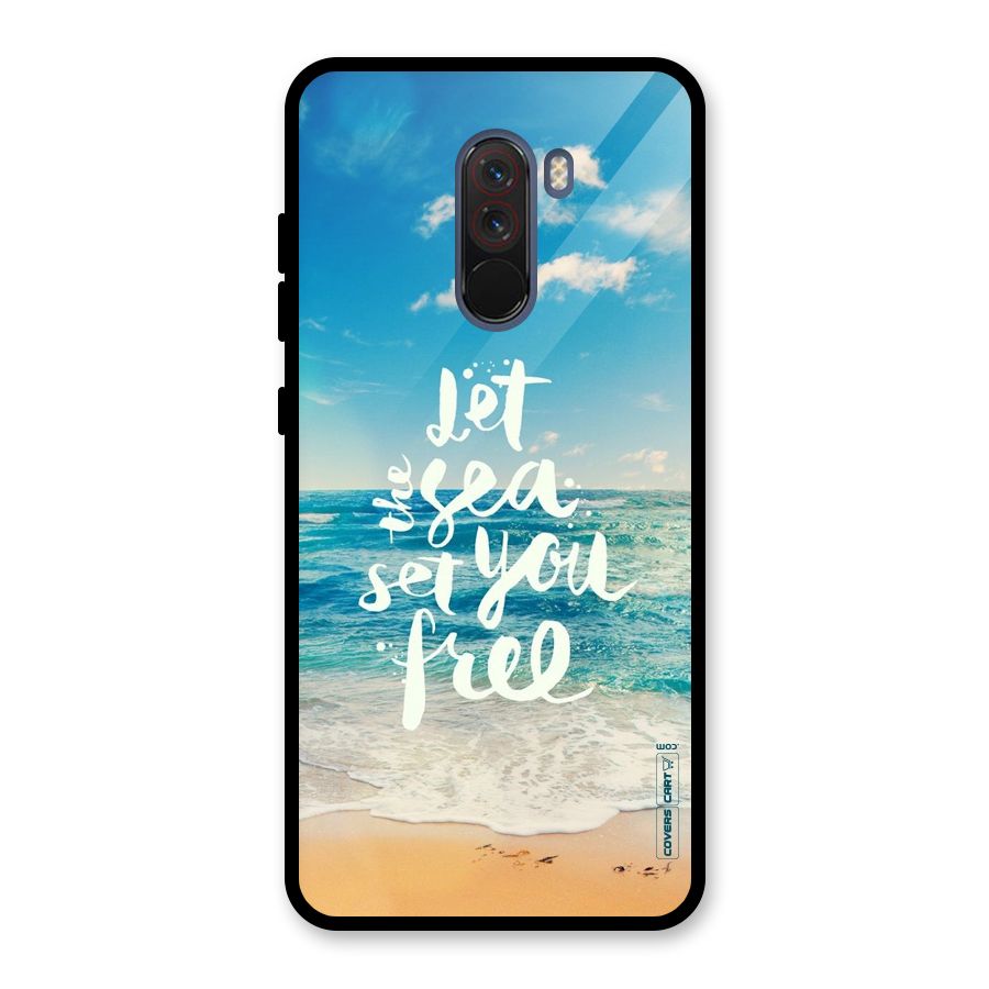 Free Sea Glass Back Case for Poco F1