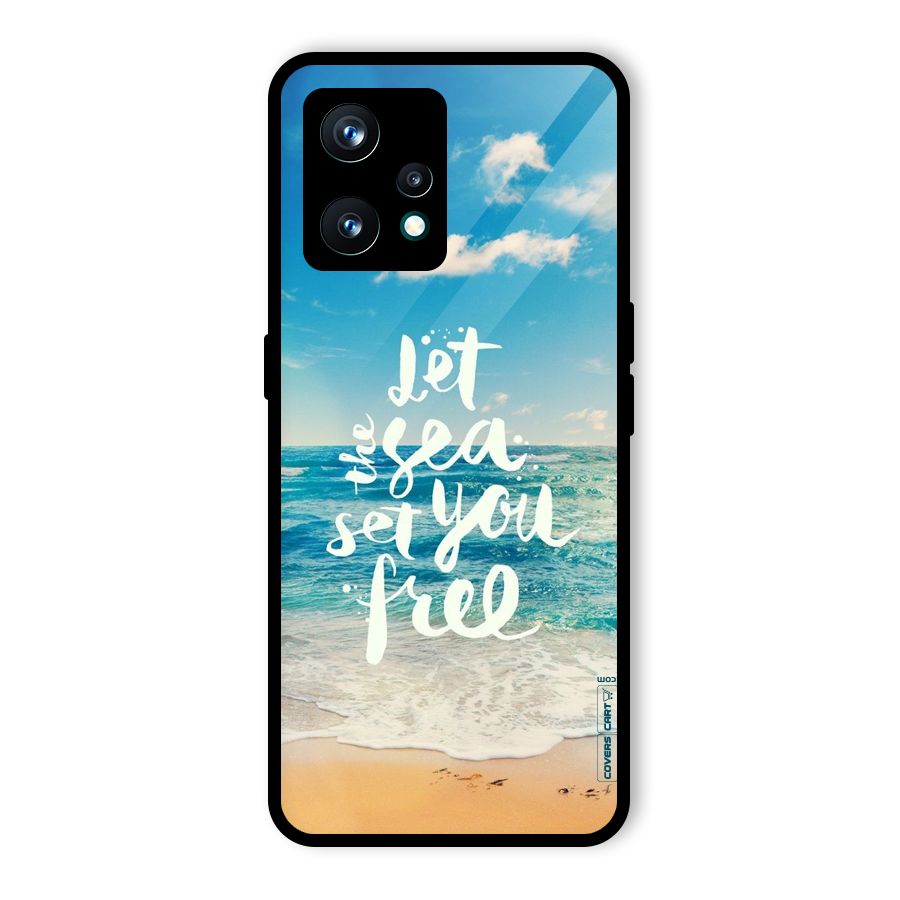 Free Sea Glass Back Case for Realme 9 Pro Plus 5G