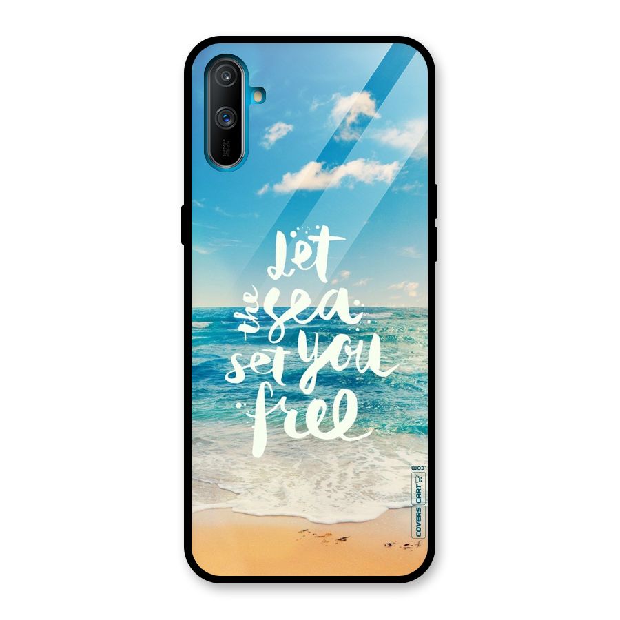 Free Sea Glass Back Case for Realme C3