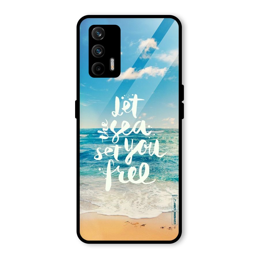 Free Sea Glass Back Case for Realme GT 5G