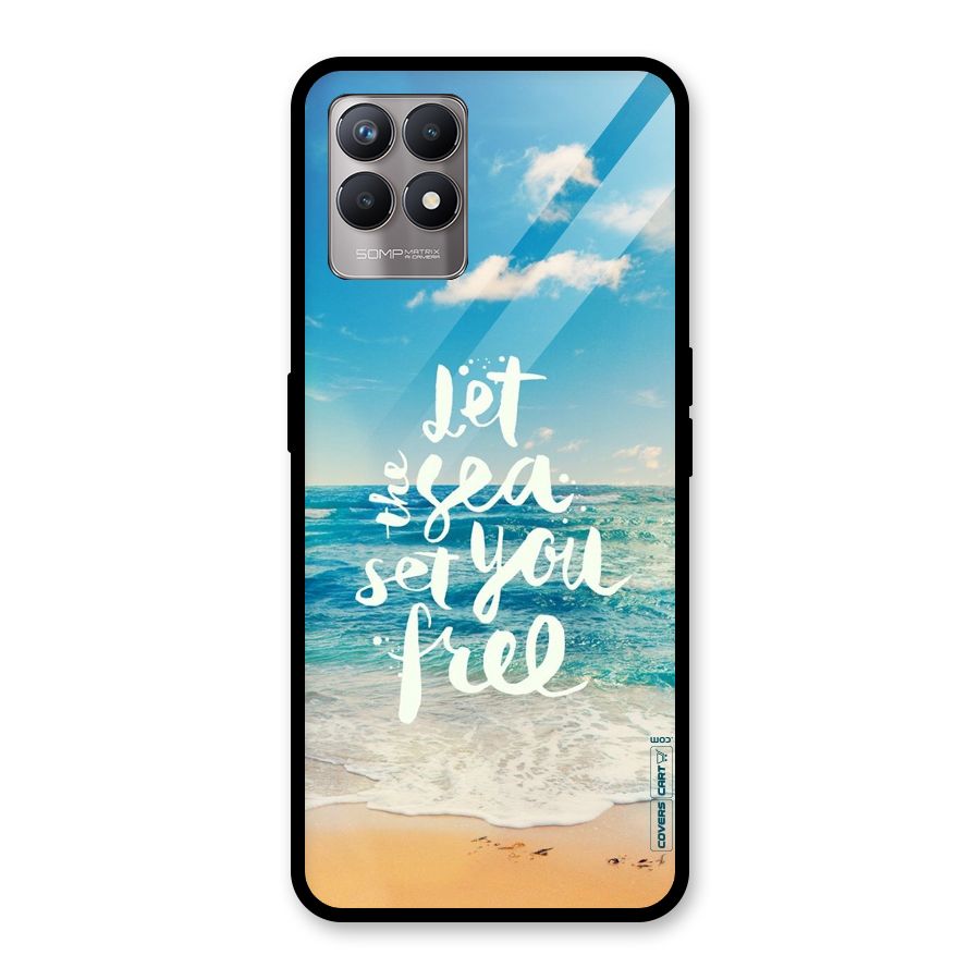 Free Sea Glass Back Case for Realme Narzo 50