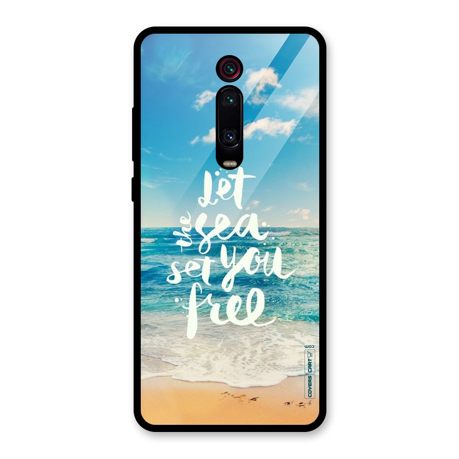 Free Sea Glass Back Case for Redmi K20 Pro