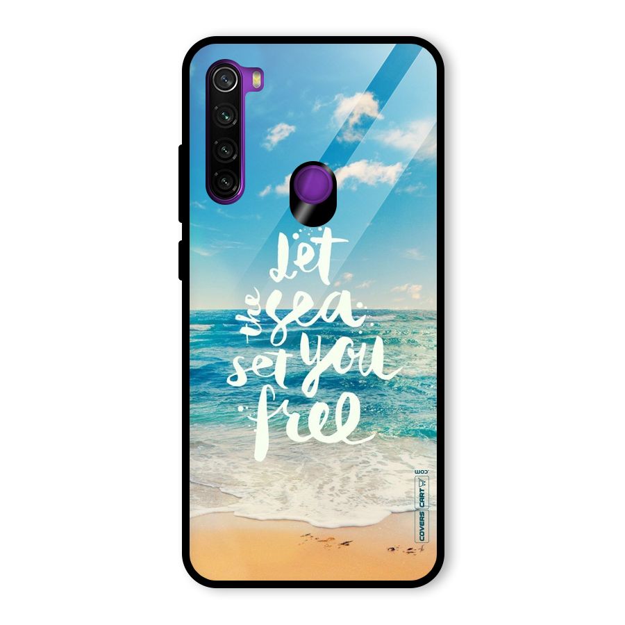 Free Sea Glass Back Case for Redmi Note 8