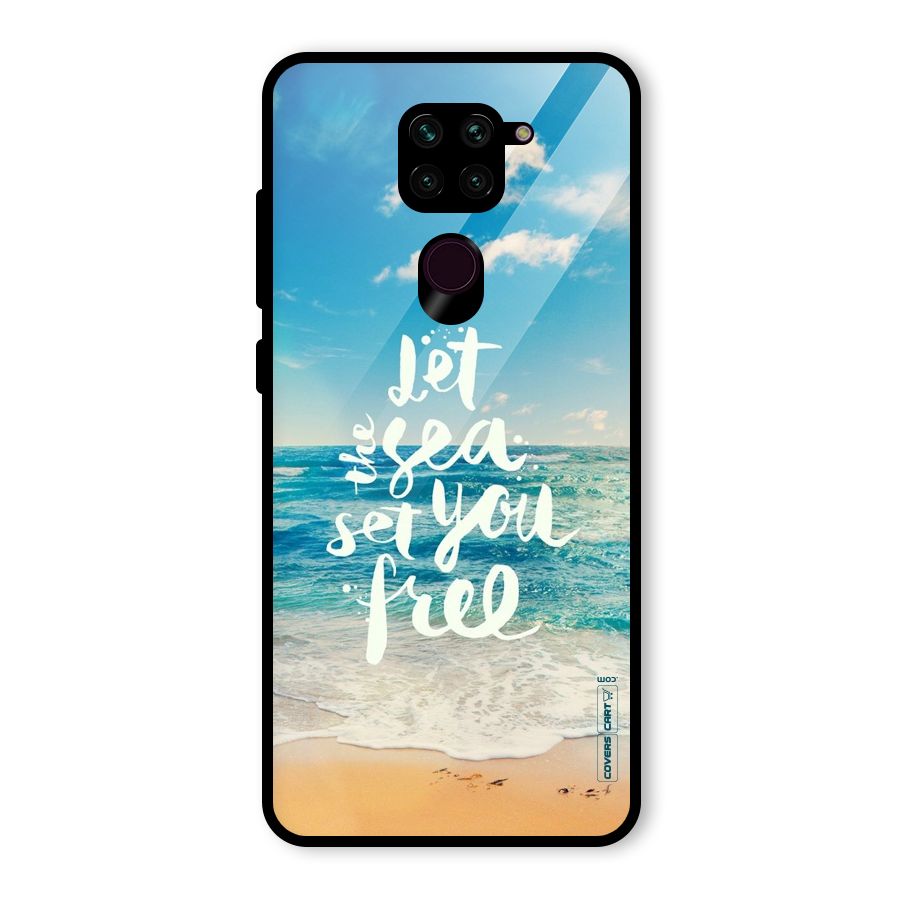 Free Sea Glass Back Case for Redmi Note 9
