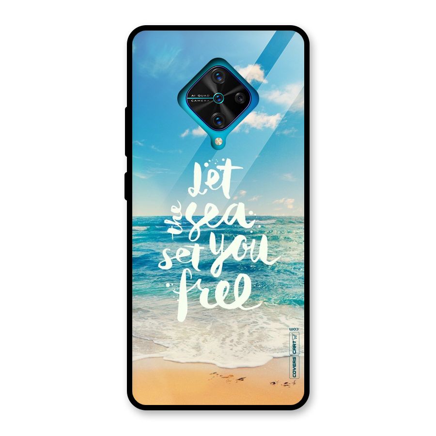 Free Sea Glass Back Case for Vivo S1 Pro