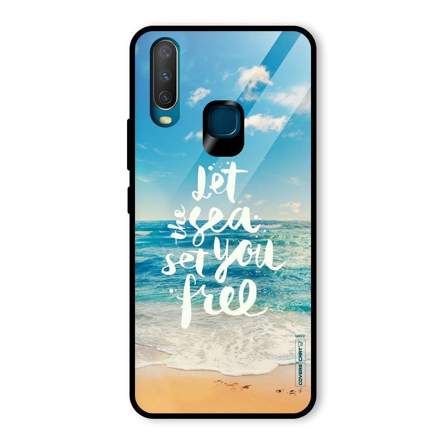 Free Sea Glass Back Case for Vivo U10