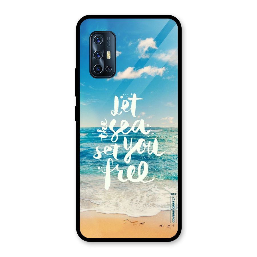 Free Sea Glass Back Case for Vivo V17