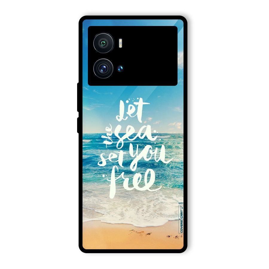 Free Sea Glass Back Case for Vivo iQOO 9 Pro