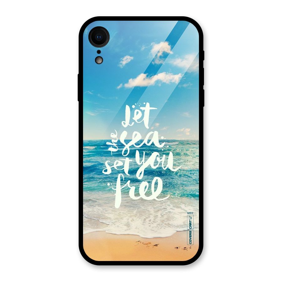 Free Sea Glass Back Case for XR