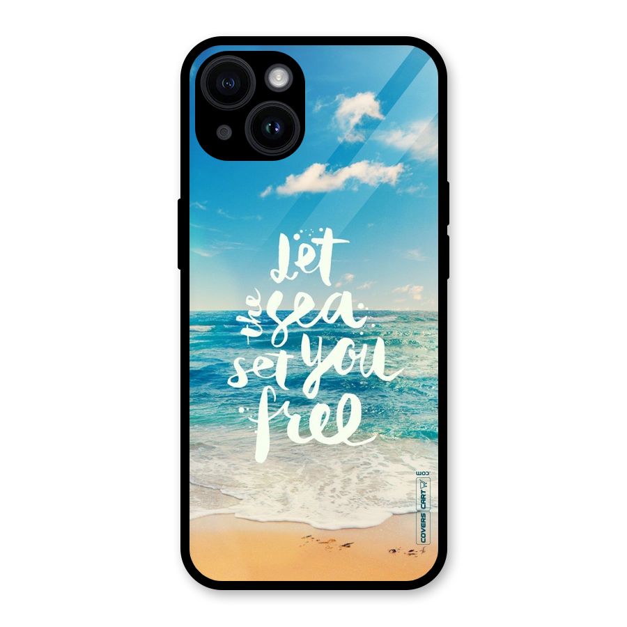 Free Sea Glass Back Case for iPhone 14