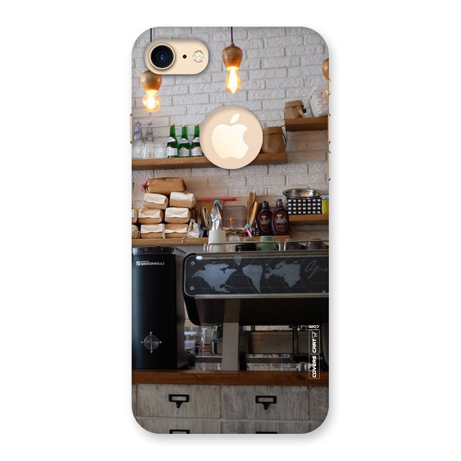 Fresh Brews Back Case for iPhone 8 Logo Cut