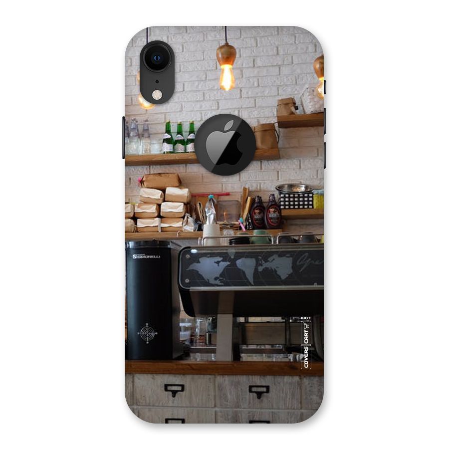 Fresh Brews Back Case for iPhone XR Logo Cut