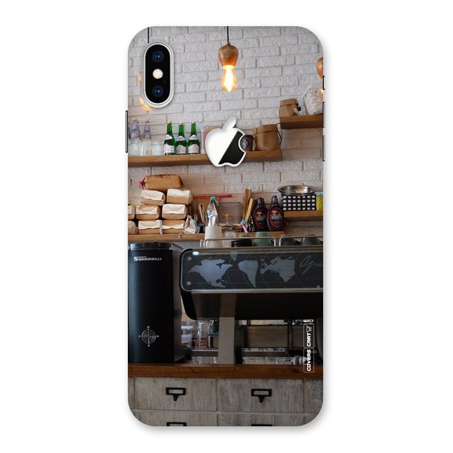Fresh Brews Back Case for iPhone XS Max Apple Cut