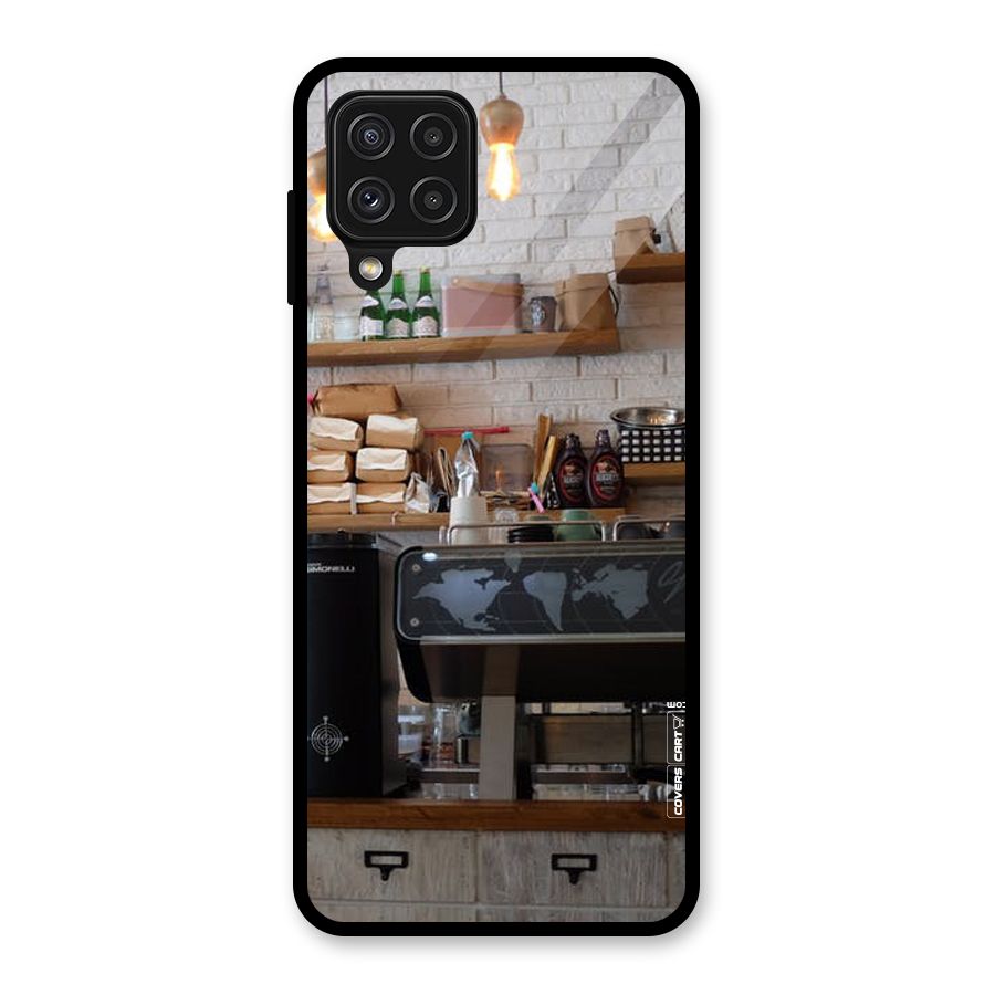 Fresh Brews Glass Back Case for Galaxy A22 4G