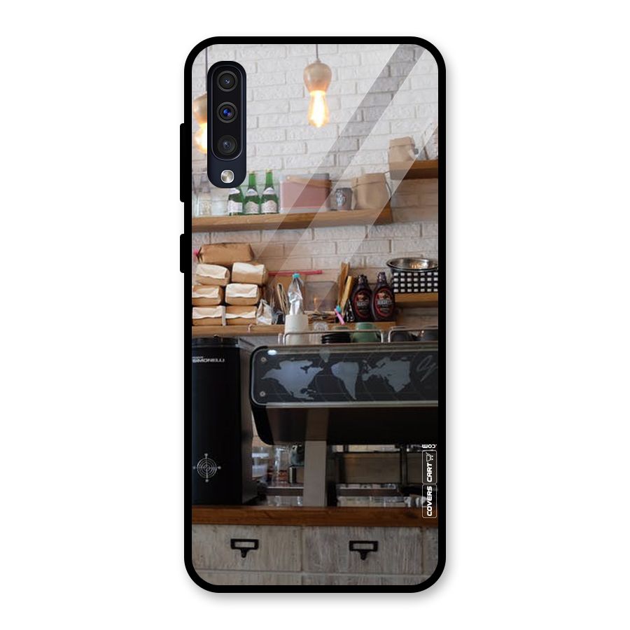 Fresh Brews Glass Back Case for Galaxy A50