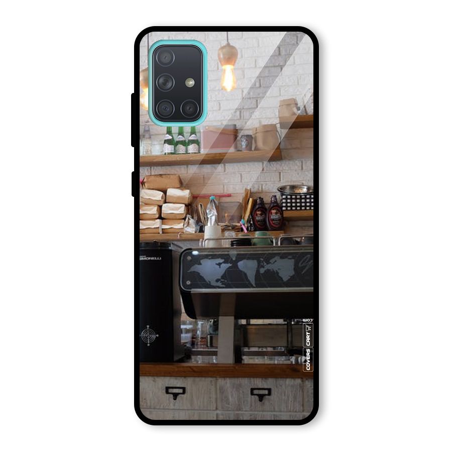 Fresh Brews Glass Back Case for Galaxy A71