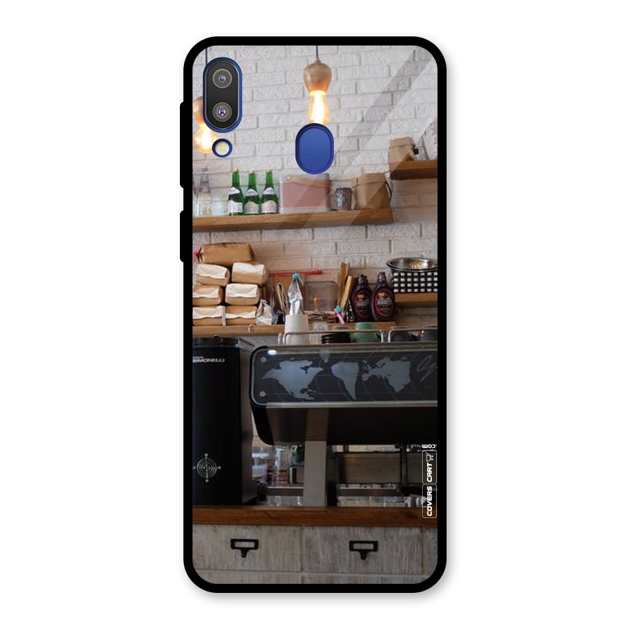 Fresh Brews Glass Back Case for Galaxy M20